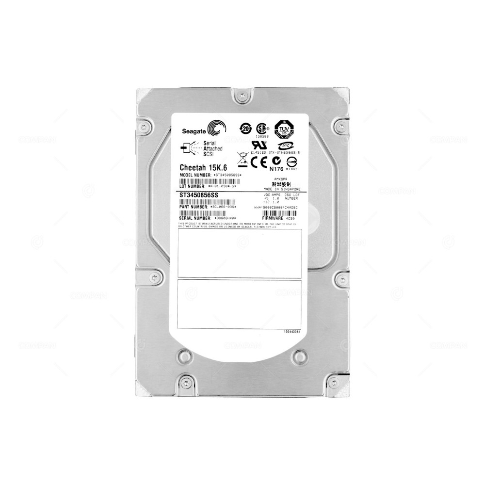 ST3450856SS SEAGATE HDD 450GB 15K SAS 3G 3.5" LFF HOT-SWAP